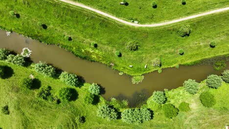Water-irrigation-canal-in-Holland