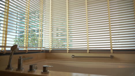 Tilt-down-from-the-window-blinds-to-a-large-soaker-tub
