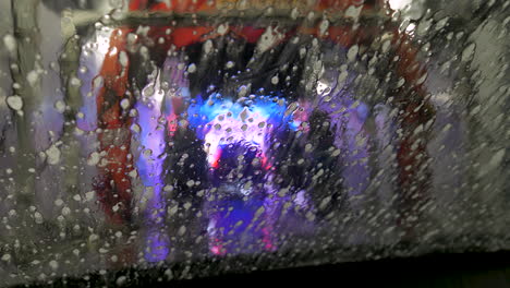 A-colorful-trip-through-the-car-wash-on-a-Saturday-afternoon---the-wash-cycle-stage-two