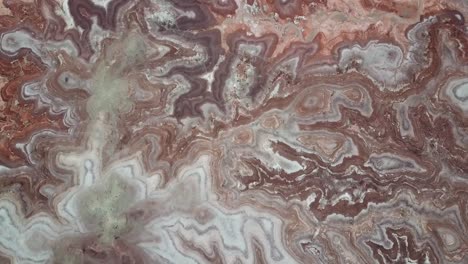 Surrealista-Paisaje-Abstracto-De-La-Tierra-Similar-Al-Planeta-Marte