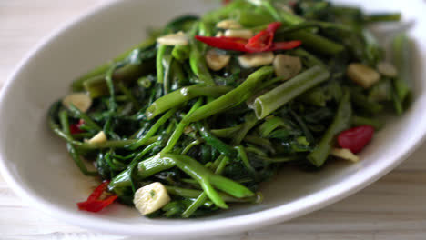 Stir-Fried-Chinese-Morning-Glory-or-Water-Spinach
