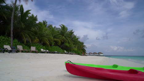 Tropischer-Strand-Und-Meer-Auf-Den-Malediven