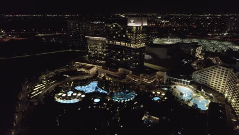 Perth-Crown-Casino-drone-view-at-night