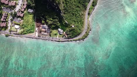 Hawaii---Schweben-Mit-Der-Drohne-Am-Kualoa-Beach-In-500-Meter-Höhe