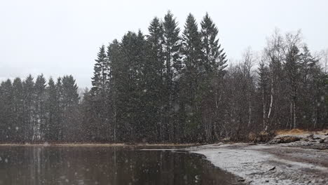 heavy-snowing-at-a-lake-in-super-slow-motion