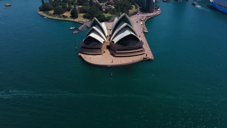 Sydney---Start-über-Dem-Opernhaus