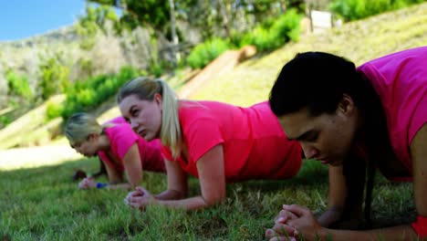 Group-of-fit-women-exercising-during-obstacle-course