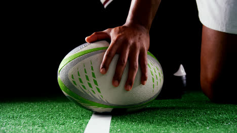 Deportista-Profesional-De-Rugby-Toma-La-Pelota
