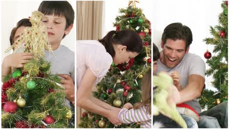 Familie-Hat-Spaß-An-Weihnachten