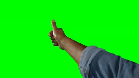 Hand-Eines-Mannes,-Der-Den-Digitalen-Bildschirm-4k-Berührt