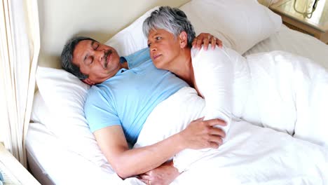 Senior-couple-sleeping-peacefully-4k