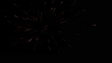Feuerwerk-Gegen-Schwarzen-Himmel-In-Der-Nacht-4k