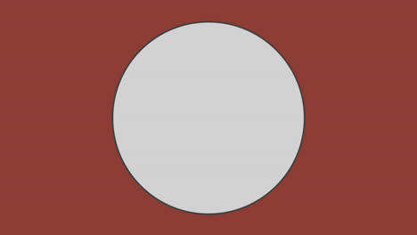 Circle-against-brown-background-