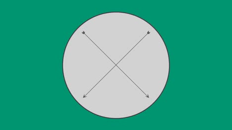 Cross-arrow-in-circle-