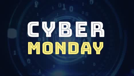 Cyber-Monday-Text-Gegen-Digitales-Auge-4k