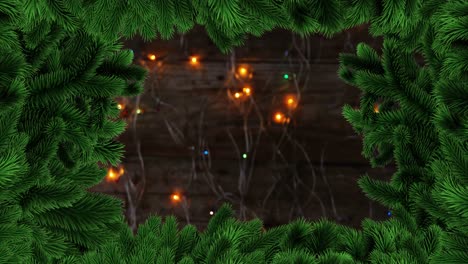 Borde-Del-árbol-De-Navidad-Con-Luces-Brillantes