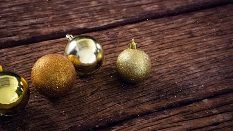 Falling-snow-with-Christmas-bauble-decorations