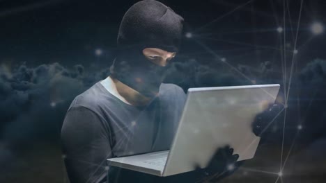 Digital-animation-of-hacker-using-laptop-against-dark-background-4K