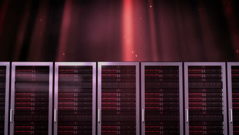 Red-server-row