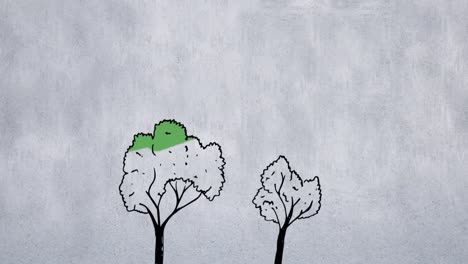 Sketch-of-two-trees-colored