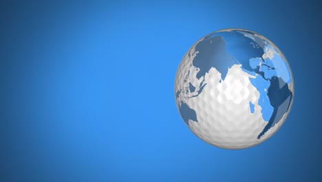 Globe-golf-ball