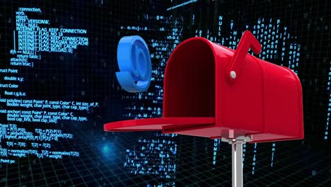 Red-mailbox