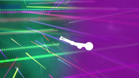 Connected-bright-spots-that-move-with-moving-colorful-laser-background-