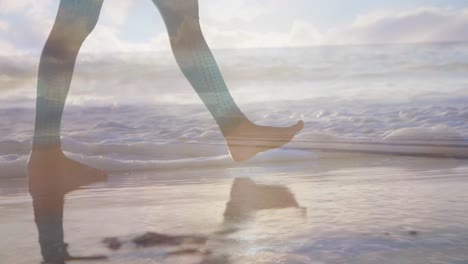 Walking-barefoot-on-the-beach-4k