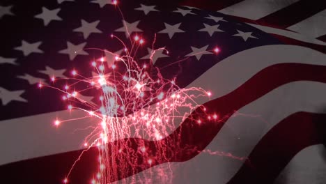 Fireworks-display-on-independence-day