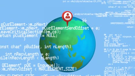 Pin-on-the-globe-and-program-codes