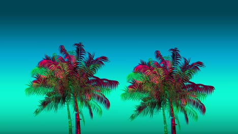 Colorful-palm-trees-4k