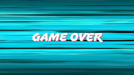 Arcade-gaming-game-over