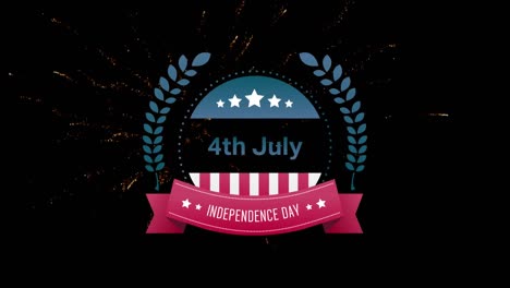 4.-Juli,-Text-Zum-Unabhängigkeitstag-In-Banner-Und-Feuerwerk