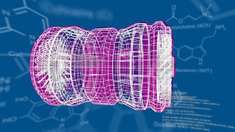 Digitales-3D-Modell-Einer-Turbine-Mit-Molekularen-Strukturen