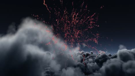 Fireworks-in-the-clouds