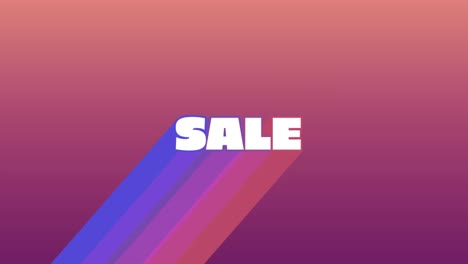 Sale-graphic-with-colourful-trails-on-dark-pink-background