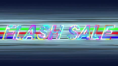 Flash-sale-in-multi-coloured-electrified-letters-on-a-fast-moving-background