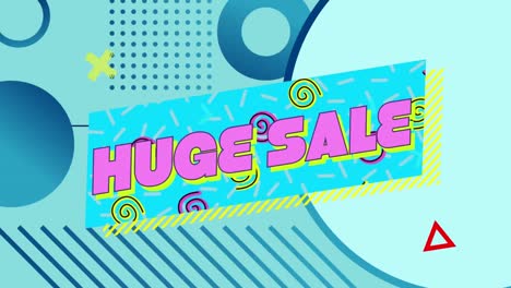 Huge-sale-graphic-on-turquoise-banner-with-pale-turquoise-background