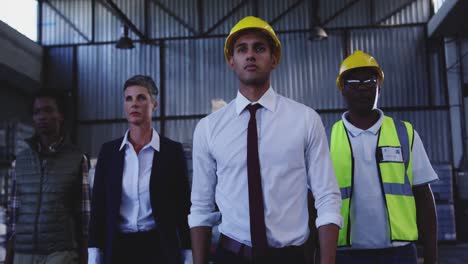 Portrait-of-a-diverse-group-of-warehouse-staff-4k