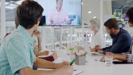 Video-meeting-in-a-creative-office