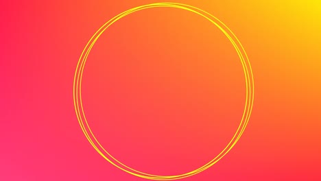 Circles-on-orange-to-red-background