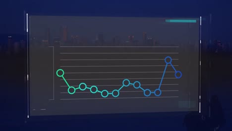 Graphs-on-screen-with-cityscape