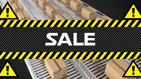 Sale-with-parcels-on-conveyor-belts