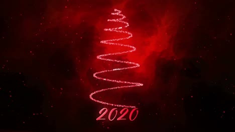 2020-and-Christmas-tree-in-red