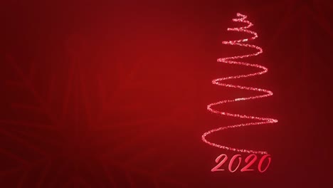 2020-Und-Weihnachtsbaum-In-Rot