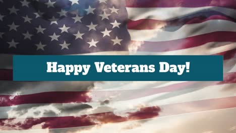 ¡Feliz-Día-De-Los-Veteranos!-Con-Bandera-Americana
