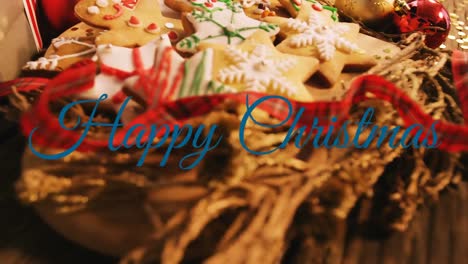 Happy-Christmas-written-in-front-of-cookies