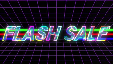 Flash-sale-on-black-background-4k
