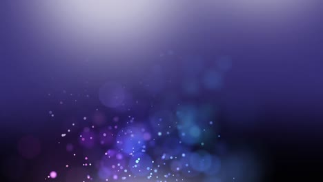 Luftblasen-Auf-Dunstigem-Violettem-Hintergrund