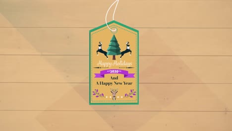 Felices-Fiestas-2020-Y-Un-Feliz-Año-Nuevo-Escrito-En-Una-Etiqueta